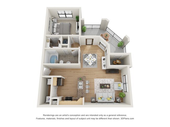 The Synergy 4-428 floor plan